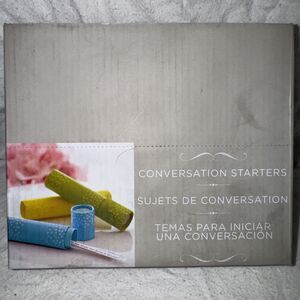 Conversation Starter Pack Game 6 Tubes Of Questions! GREAT STOCKING‎ STUFFERS!